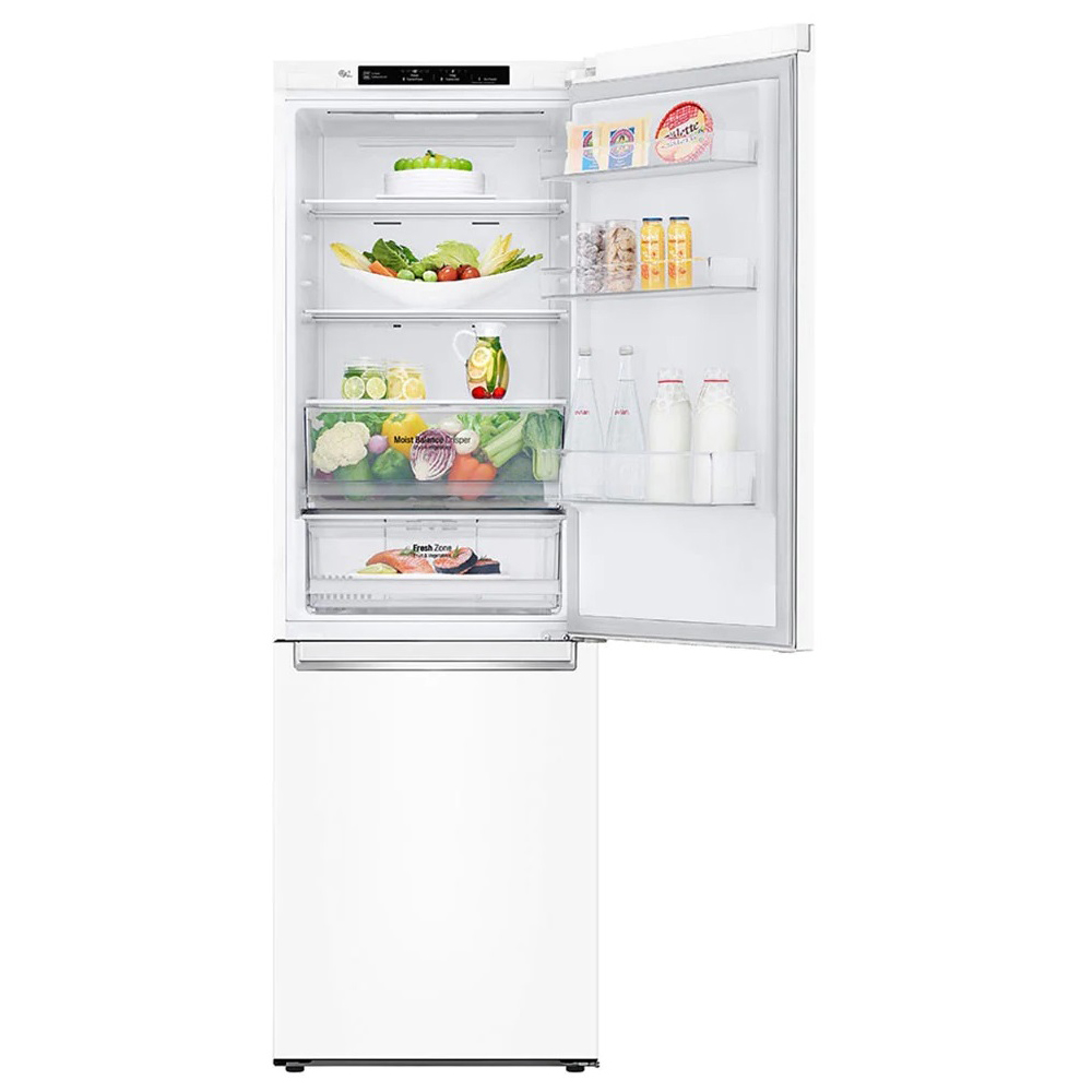 Холодильник LG GBB61SWJMN (V+ / Объем - 341 л / Высота - 186см / A++ / Белый / NoFrost / Door Cooling+™ / Smart Inverter™)