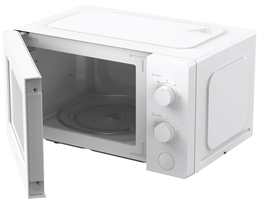 Микроволновая печь Xiaomi Microwave Oven RU (20 л, 700 Вт, переключатели поворотный механизм, белая) (BHR7405RU)