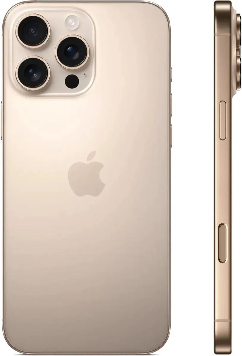 Смартфон Apple iPhone 16 PRO MAX 256 ГБ, бежевый