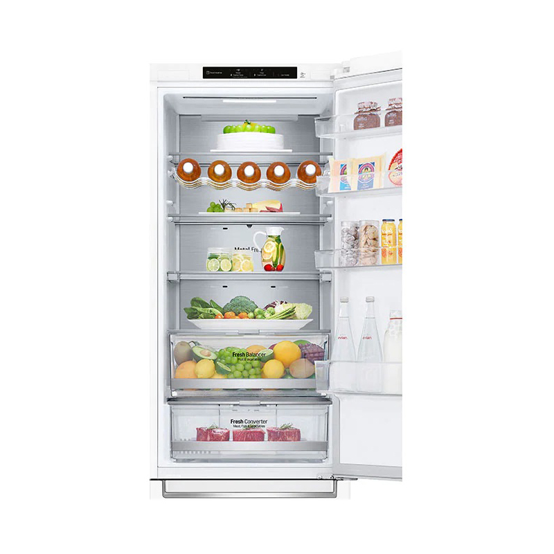 Холодильник LG GBB72SWVGN (V+ / Объем - 384 л / Высота - 203см / A++ / Белый / NoFrost / Smart Inverter™ / DoorCooling+™)