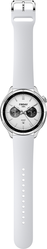 Смарт-часы Xiaomi Watch S4 Bluetooth, серебристый (BHR9197GL)