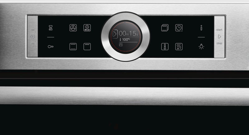 Духовой шкаф Bosch HBG634BS1 (Serie8 / нерж / EcoClean Direct / TFT-дисплей / SoftMove / 4D-HotAir)