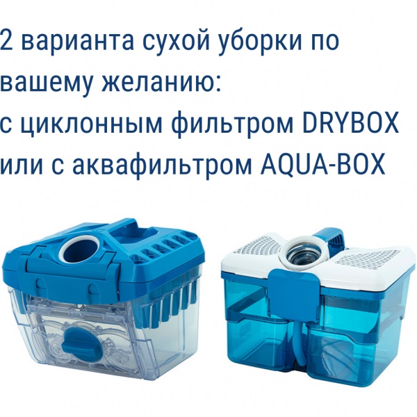 Пылесос Thomas DryBox Amfibia Family (1700Вт, мешок/аквафильтр, 2.6 л, влажная уборка)