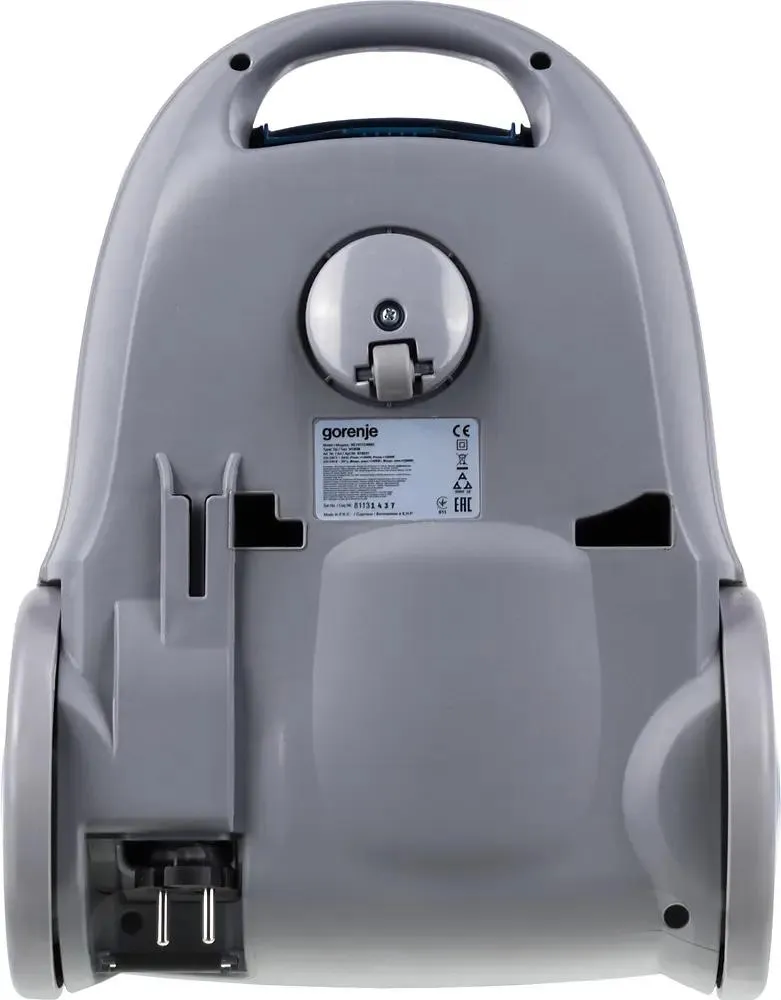 Пылесос Gorenje VC1411CMBU (1400/275Вт, мешок 2 л, синий)