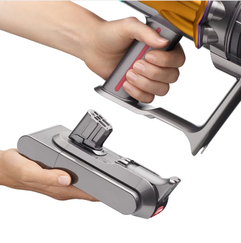 Пылесос Dyson V15s Detect Submarine UK, yellow/nickel