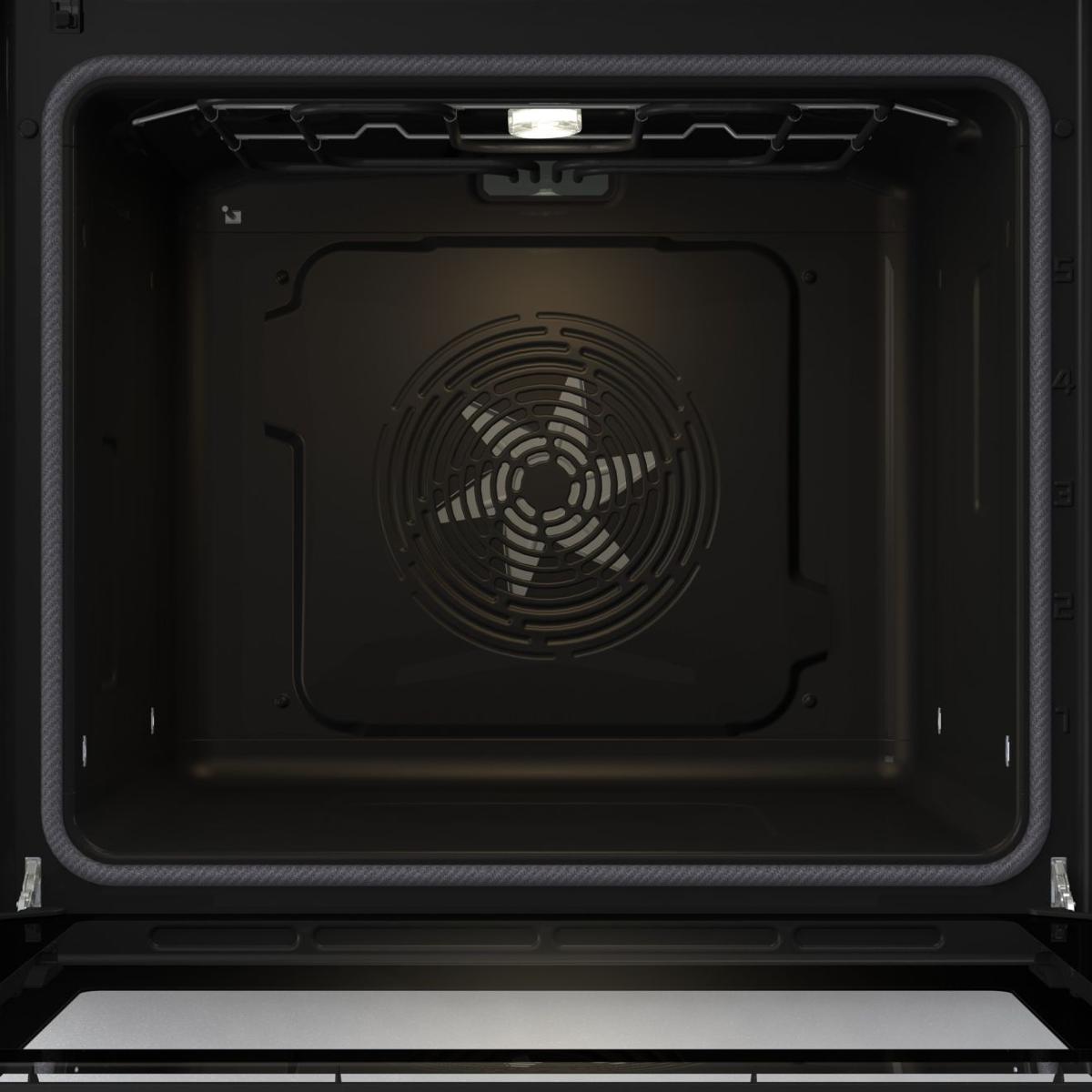 Духовой шкаф Gorenje BPS6737E14BG (Essential / чёрный / SilverMatte / IconLED / GentleBake / AirFry / телескоп / пиролиз)