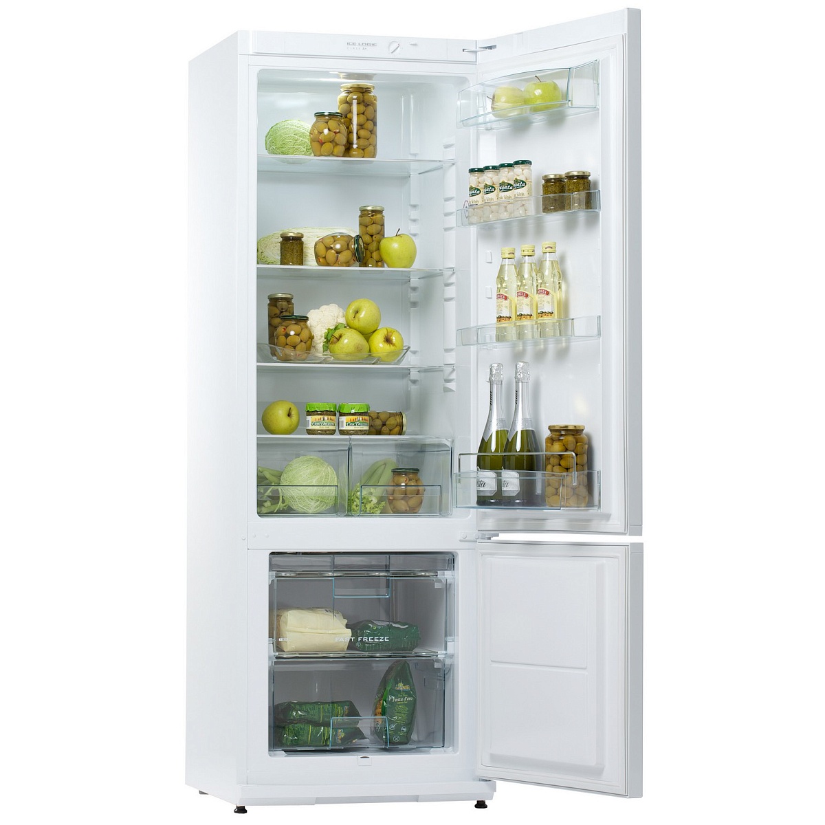 Холодильник Snaige RF32SM-S0002F (Ice Logic / объем - 304 л / Высота - 176см / A+ / Белый / капельная система)