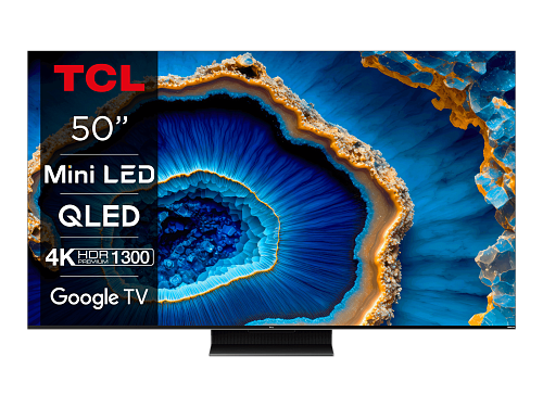 Телевизор TCL 50C805 4K UHD Google TV QD-Mini LED 144Hz VRR