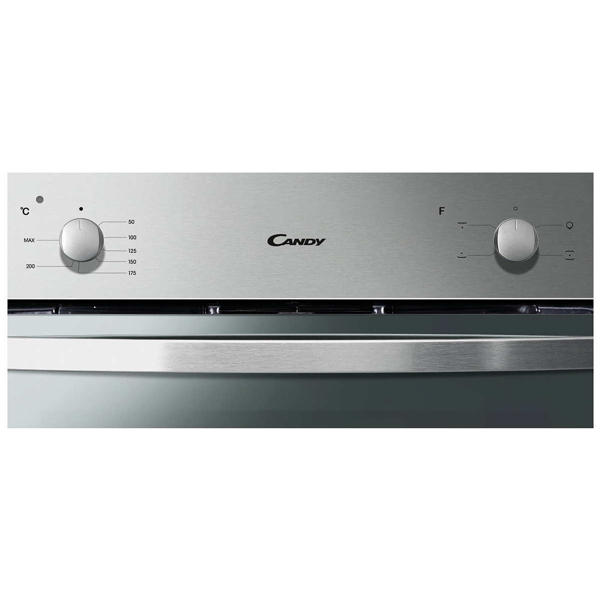 Духовой шкаф Candy FCS100X (Smart / 71 л / до 245 °C / Нерж. сталь, эмаль / Гриль / Рельефные направляющие / A)
