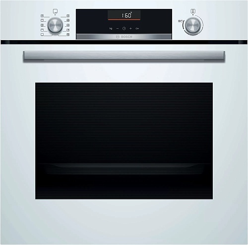 Духовой шкаф Bosch HBA5360W0 (Serie6 / 71 л / до 275 °C / Белое стекло / AutoPilot 10 / Телескоп. напр. (x1) / TelescopeStop / A)