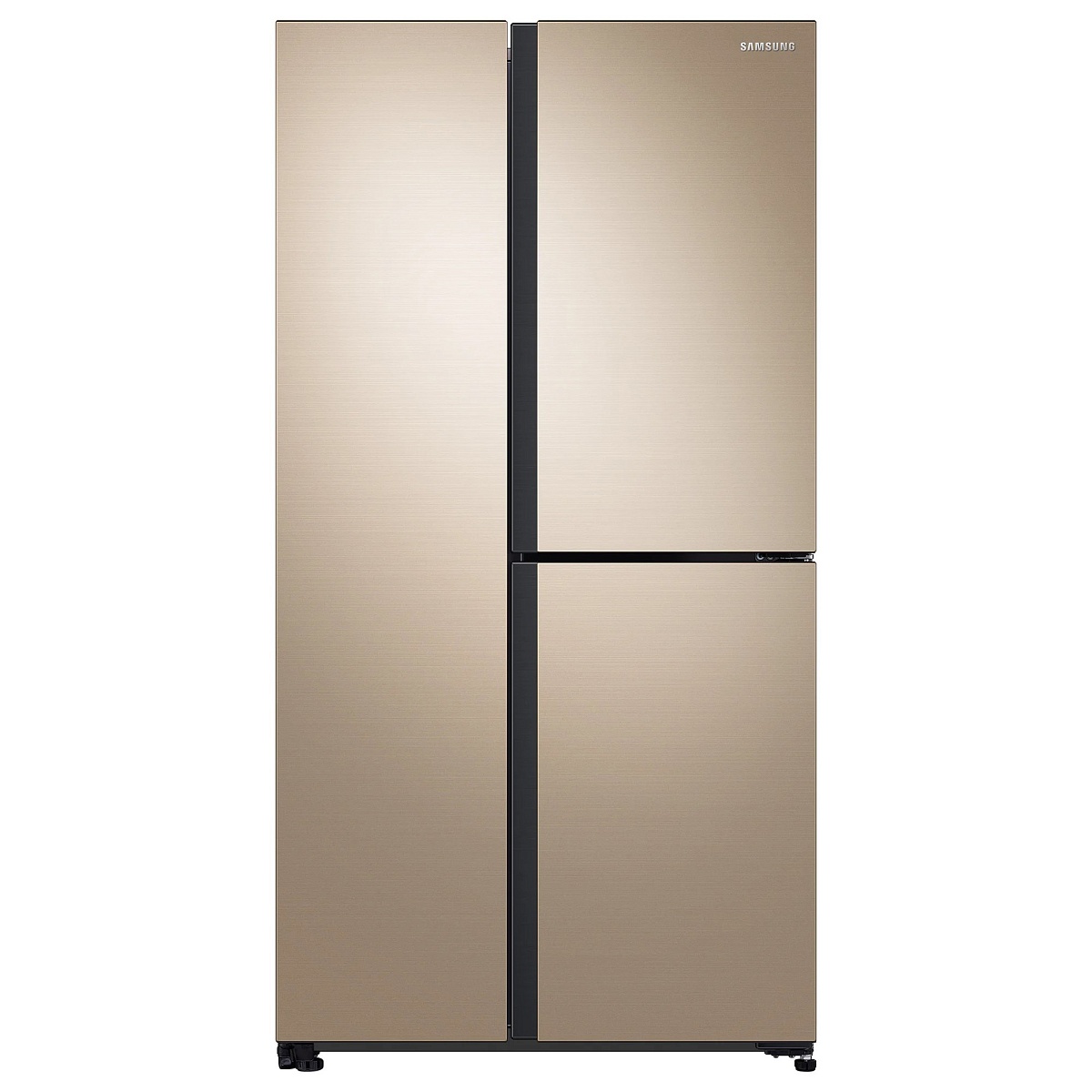 Холодильник Side by Side Samsung RS63R5571F8/WT (Объем - 634 л / Высота - 178см / Коричневый / NoFrost / All around Cooling / Digital Inverter)