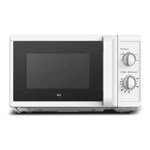 Микроволновая печь BQ MWO 20030WS (20 л, 700 Вт, переключатели поворотный механизм, белый)