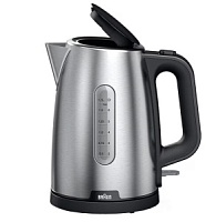 Чайник Braun WK1500BK (2200Вт / 1,7л / металл) Чёрный