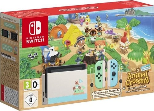 Игровая приставка Nintendo Switch (Издание Animal Crossing New Horizons)