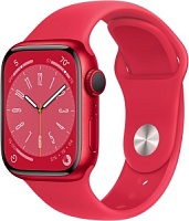 Смарт-часы Apple Watch Series 8 41mm (PRODUCT)RED Aluminium Case with (PRODUCT)RED Sport Band