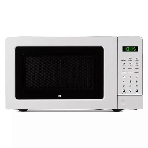 Микроволновая печь BQ MWO 20004ST/W (20 л, 700 Вт, переключатели кнопки, белый)