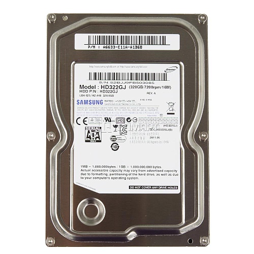 DSP Жесткий диск  320Gb Samsung 16Mb 7200  SATAII HD322GJ