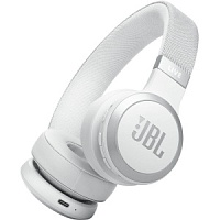 Беспроводные наушники с микрофоном JBL Live 670NC, Bluetooth, 20Гц-20000 Гц, 32 Ом, 95 дБ, White