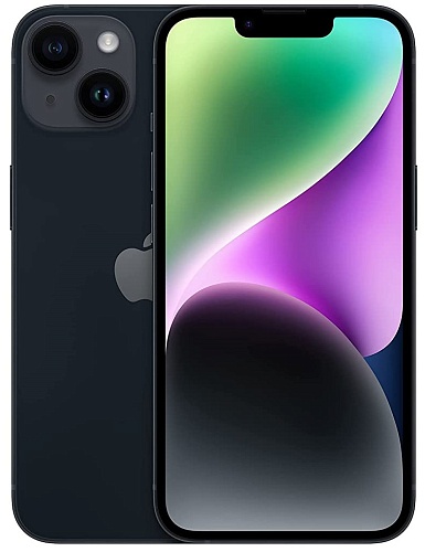 Смартфон Apple iPhone 14 128 ГБ, темная ночь