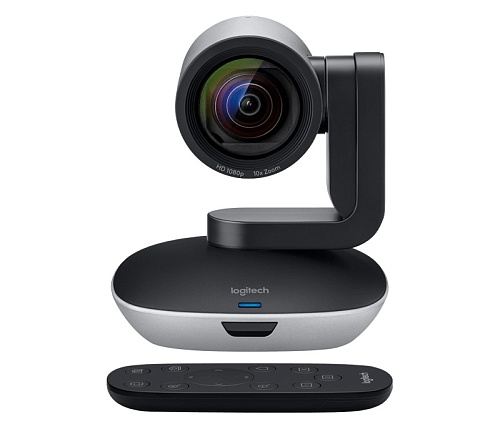 Веб камера Logitech PTZ Pro 2 1080p/30fps, угол обзора 90°, 10-кратное цифровое увеличение (960-001186)