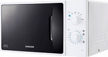 Микроволновая печь Samsung ME71A/BAL (20 л, 800 Вт, переключатели поворотный механизм, белый)
