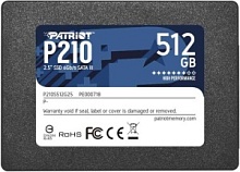 Жесткий диск SSD  512GB Patriot  P210  R520/W430Mb/s  P210S512G25 320 TBW