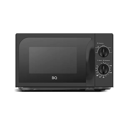 Микроволновая печь BQ MWO 20007SM (20 л, 700 Вт, переключатели поворотный механизм, черный)