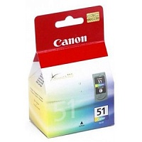 Картридж Canon CL-51 * для iP2200/6210D/6220D, MP150/160/170/180/450/460, MX300/310 (Colour* срок годности истек