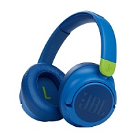 Беспроводные детские наушники с микрофоном JBL JR460NC Blue