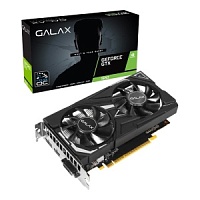 Видеокарта GALAX GeForce GTX  GTX1650 EX - 1 Click OC PLUS 4GB GDDR6 (65SQL8DS93E1) 1530/1635MHz, DP, HDMI, DVI-D