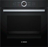 Духовой шкаф Bosch HBG635BB1 (Serie8 / 71 л / до 300 °C / Чёрное стекло / Гриль / EcoClean Direct / SoftClose / AutoPilot 10 / A+)