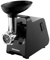 Мясорубка Redmond RMG-1241-6 (1340 Вт / 2 кг/мин / корпус - пластик / лоток - пластик / реверс / 5 насадок / чёрный) 