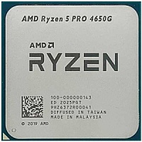 Процессор AMD AM4 Ryzen 5 4650GPro MPK 3.6 (4,3)GHz, 6core, Vega 7,11MB with Wraith Stealth cooler Multipack 100-100000143MPK