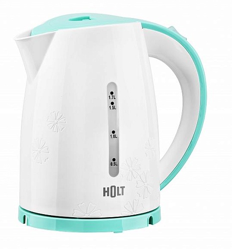 Чайник HOLT HT-KT-007 (2200Вт / 1,7л / пластик / белый)
