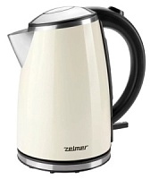Чайник Zelmer ZCK1274E (2200Вт / 1,7л / металл/бежевый)