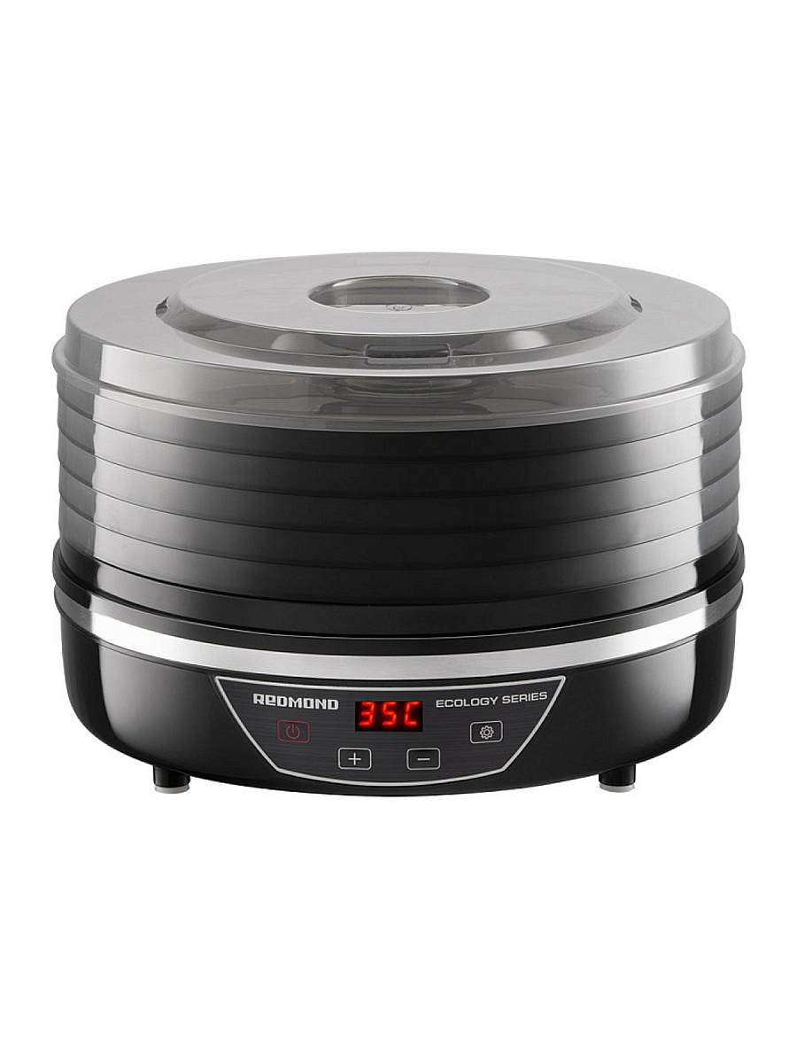 Сушилка для овощей и фруктов Редмонд FD1102 (500 Вт, 35-70°C, 5 секций, регулировка температуры, дисплей, таймер)-0