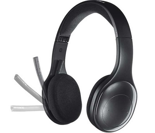 Беспроводные наушники с микрофоном Logitech H800 Bluetooth WIRELESS HEADSET Black (981-000338)