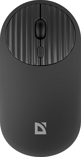 Беспроводная мышь Defender NOVAPRO MM-316 (Bluetooth/Радиоканал 800/1200/1600 dpi, до 200 час, 10 миллионов нажатий), черная
