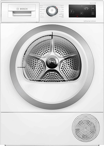 Сушильная машина с тепловым насосом Bosch WTU876HASN (Serie6 / 61,3см / 9 кг / DirectSelect  / AutoDry / Home Connect (Wi-Fi) / А++)-0