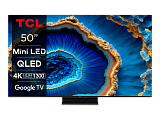 Телевизор TCL 50C805 4K UHD Google TV SMART QD-Mini LED 144Hz VRR