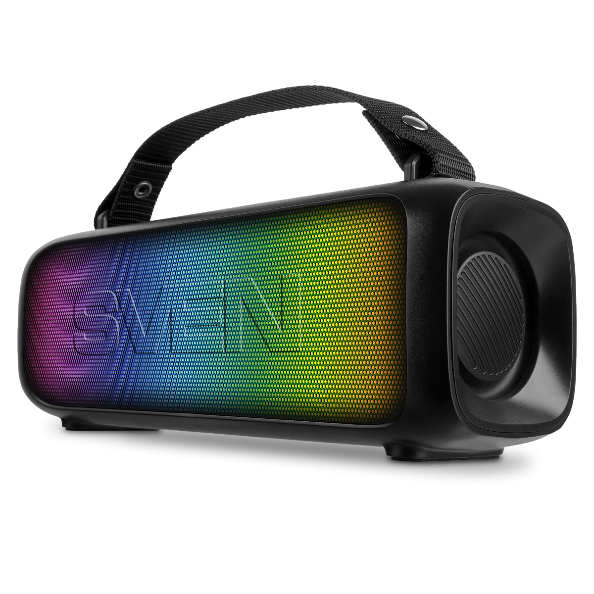 Беспроводная портативная колонка SVEN PS-235 / 12W / TWS / microSD / USB / Bluetooth / IPx7 /Батарея 1500mAh / Чёрный