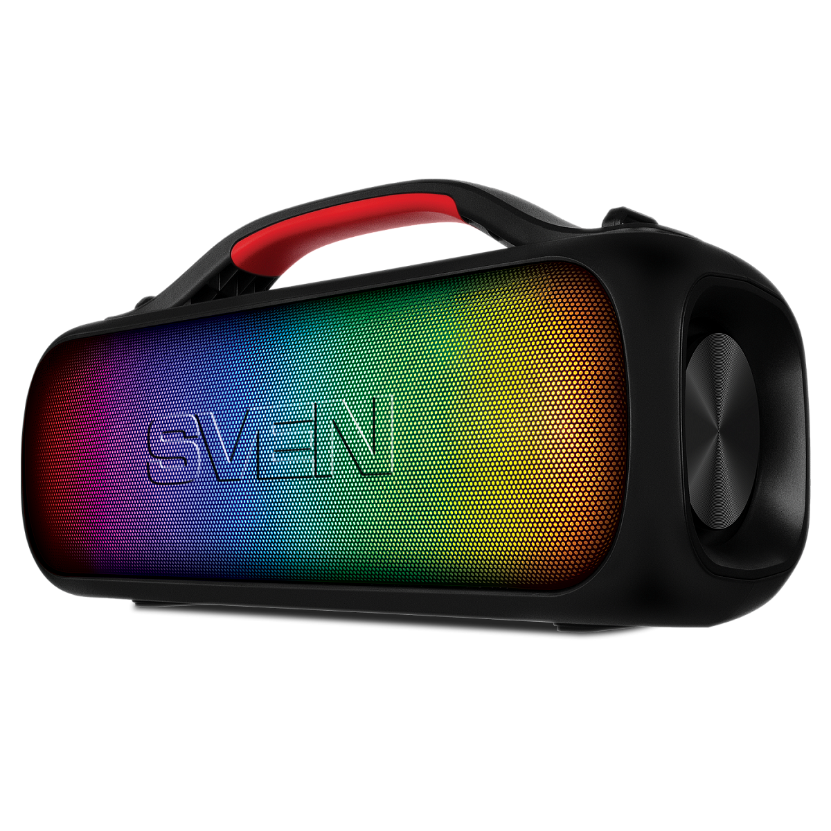 Беспроводная портативная колонка SVEN PS-360 / 24W / TWS / microSD / IPx6/ USB / Bluetooth / Батарея 3000mAh  / Чёрный / материал – пластик