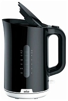 Чайник Braun WK1100BK (2200Вт / 1,7л / пластик / черный) Чёрный
