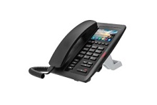 SIP-телефон Fanvil H5W отельный, черный, 2 SIP линии, цветной ЖК экран, POE