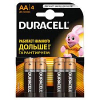 Батарейки Duracell LR6 BASIC (BL-4)
