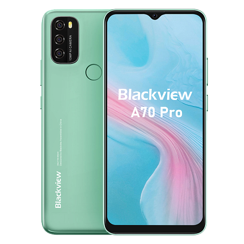 Смартфон Blackview A70 Pro 4/32 ГБ, зеленый