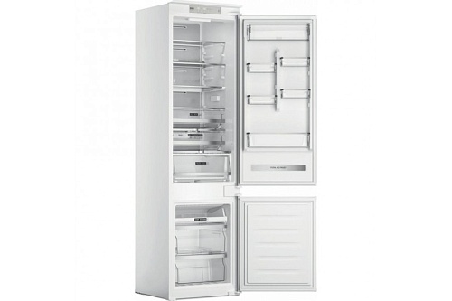 Холодильник встраиваемый Whirlpool WHC20 T593 P (Объем - 280 л / Высота - 193.5 см / Слайдерное крепление фасадов / A++ / Total NoFrost)