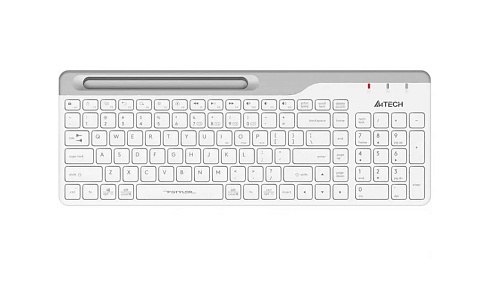 Клавиатура A4Tech Fstyler FBK25 Multimedia Slim Bluetooth бело-серая