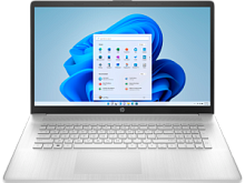 Ноутбук HP 17-cn1001ur (Intel Core i5-1155G7 2.5GHz/17.3"/1920x1080 IPS/8GB/512GB SSD/Intel Iris Xe Graphics G7/Windows 11/Natural Silver)
