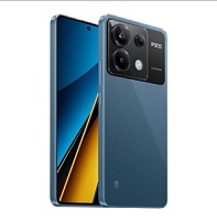 Смартфон POCO X6 5G 12/256 ГБ, голубой